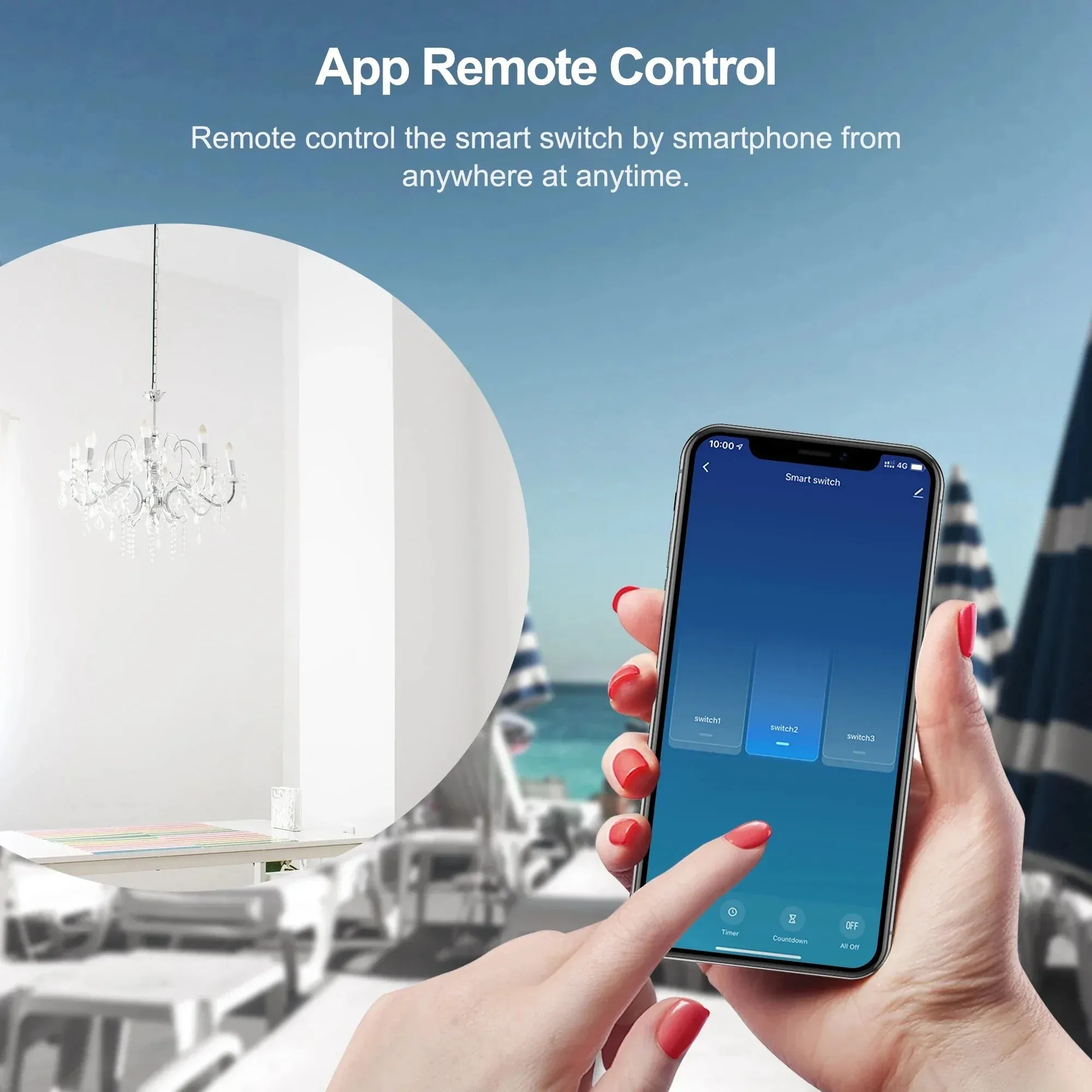 Wifi Smart Light Switch Wireless Wall Glass Touch Screen Panel 2 way Parallel Voice Remote Control by Alexa Echo Dot Google Home