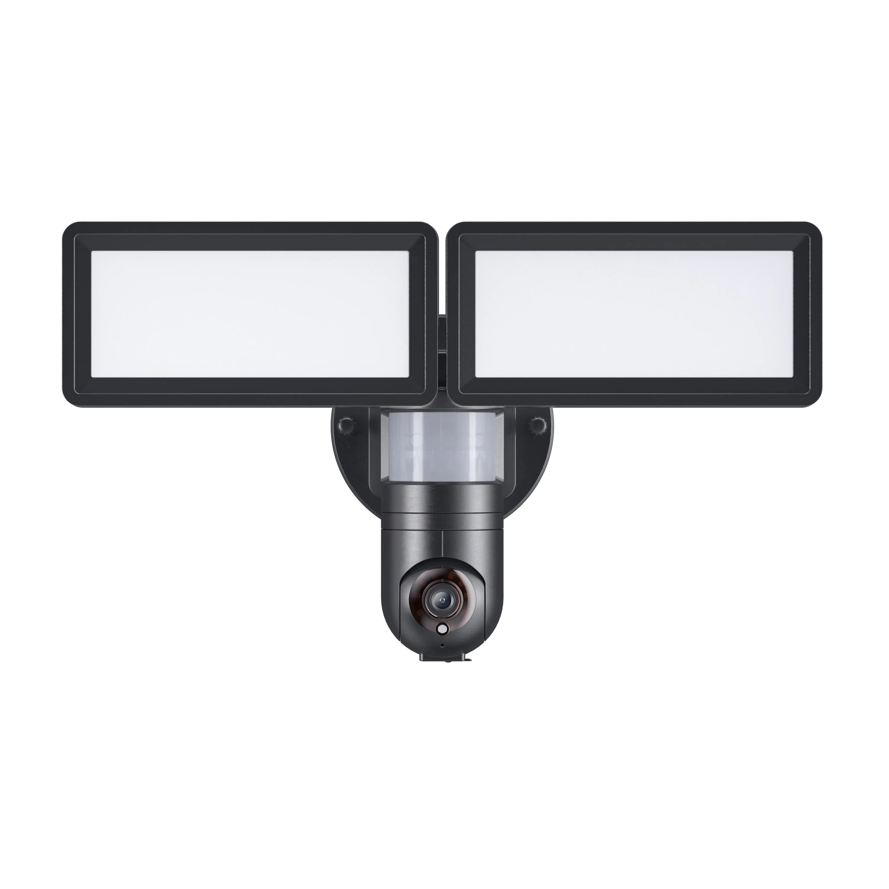 WiFi Waterproof Outdoor Security Light with HD 1080p Camera, Black