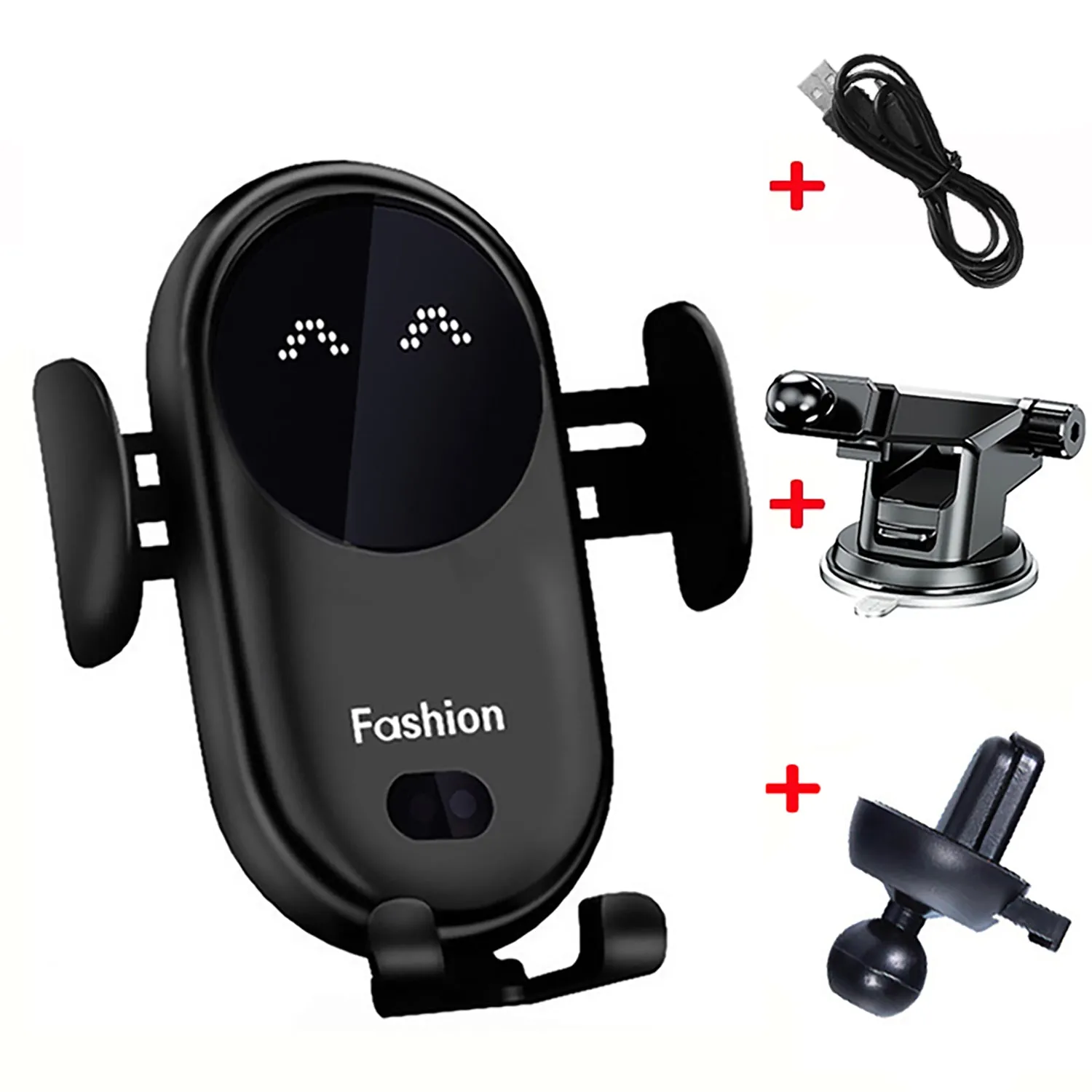 Wireless Charger Car Phone Holder Universal Charger Suction Mount Included 5V