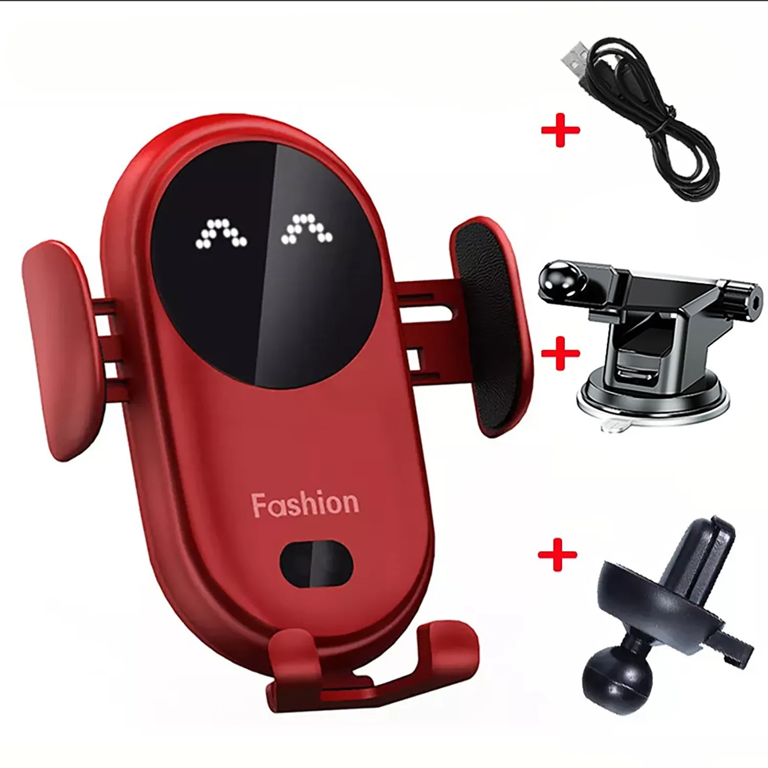 Wireless Charger Car Phone Holder Universal Charger Suction Mount Included 5V