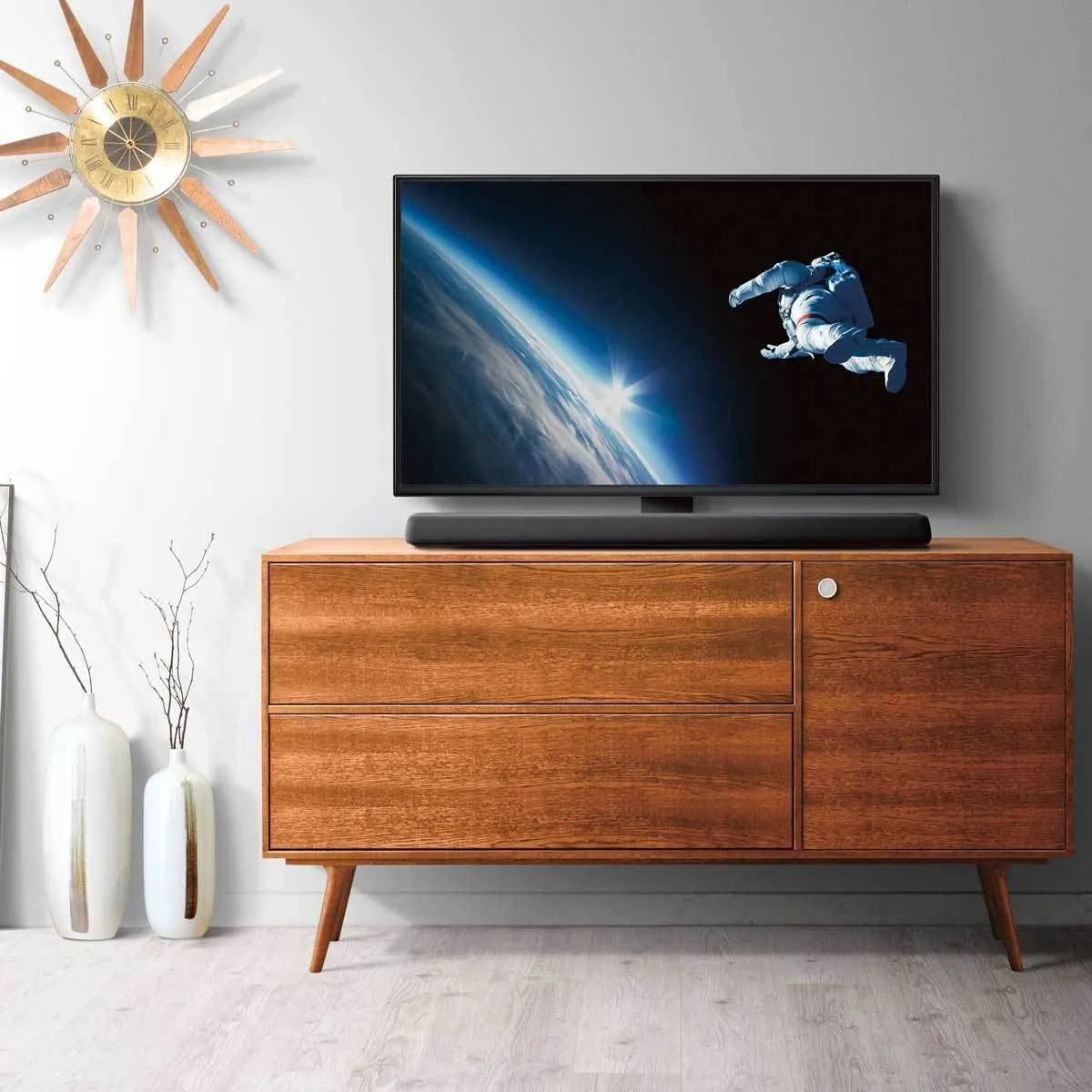Yamaha ATS-1070 35" 2.1 Channel Soundbar with Dual Built-in Subwoofers