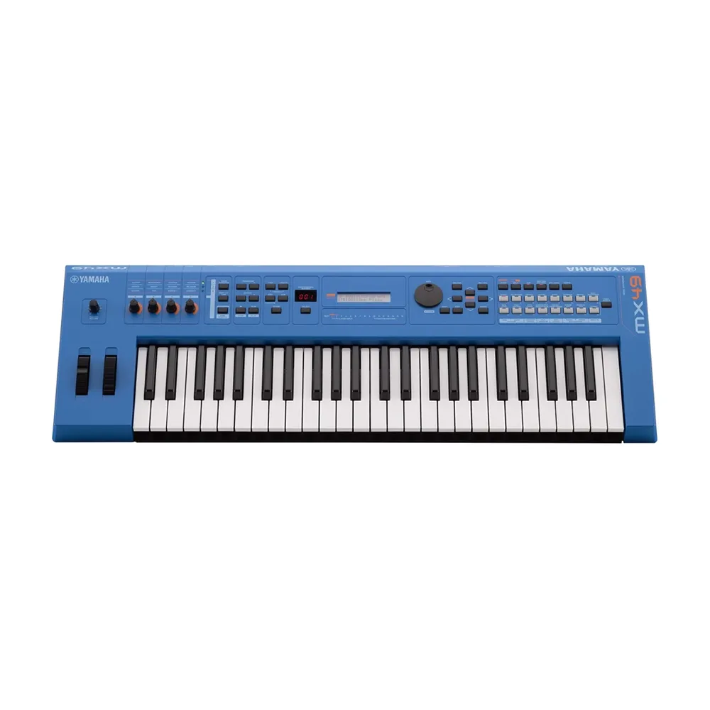 Yamaha MX49 49 Key Music Production Synthesizer - Electric Blue